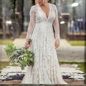 Melissa Sweet Cream Satin Bridal Jacket